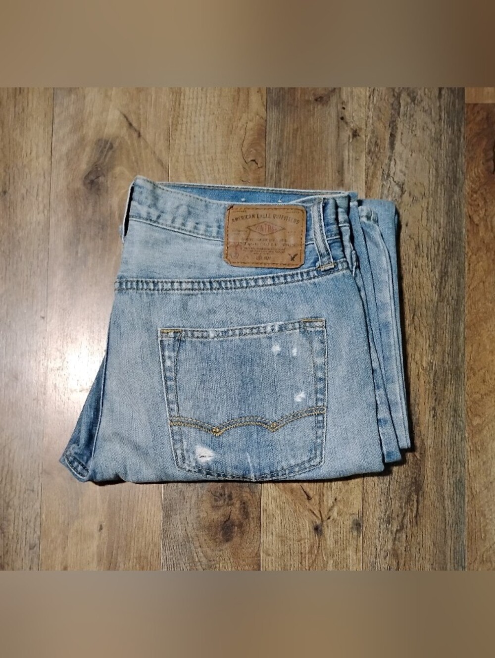 American Eagle Outfitters Classic Bootcut Light Wash Jeans Mens Size: 32/34